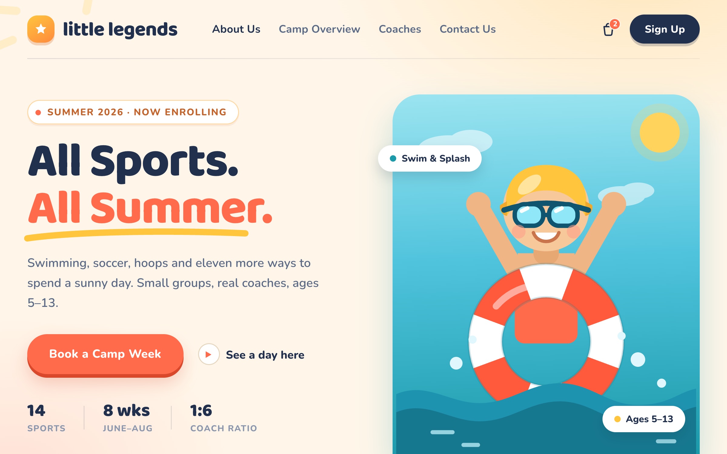 Little Legends site