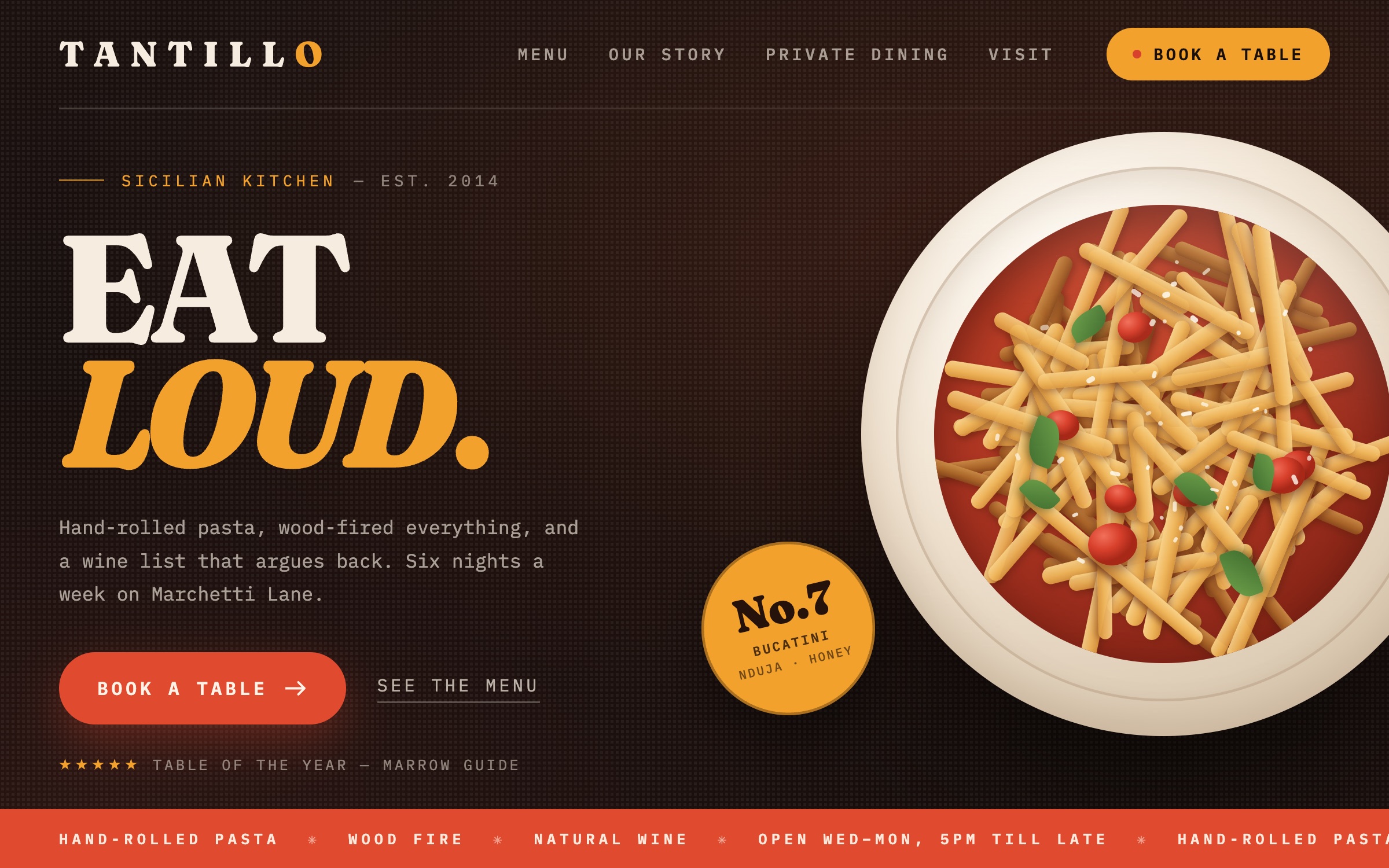 Tantillo restaurant site